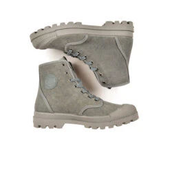 Pataugas AUTHENTIQUE M/TDLV F2I VERT DE GRIS 11 Pataugas AUTHENTIQUE M/TDLV F2I VERT DE GRIS -Pataugas BOOTS FEMME OG M TDLV F2I VERT DE GRIS 628337 305 6
