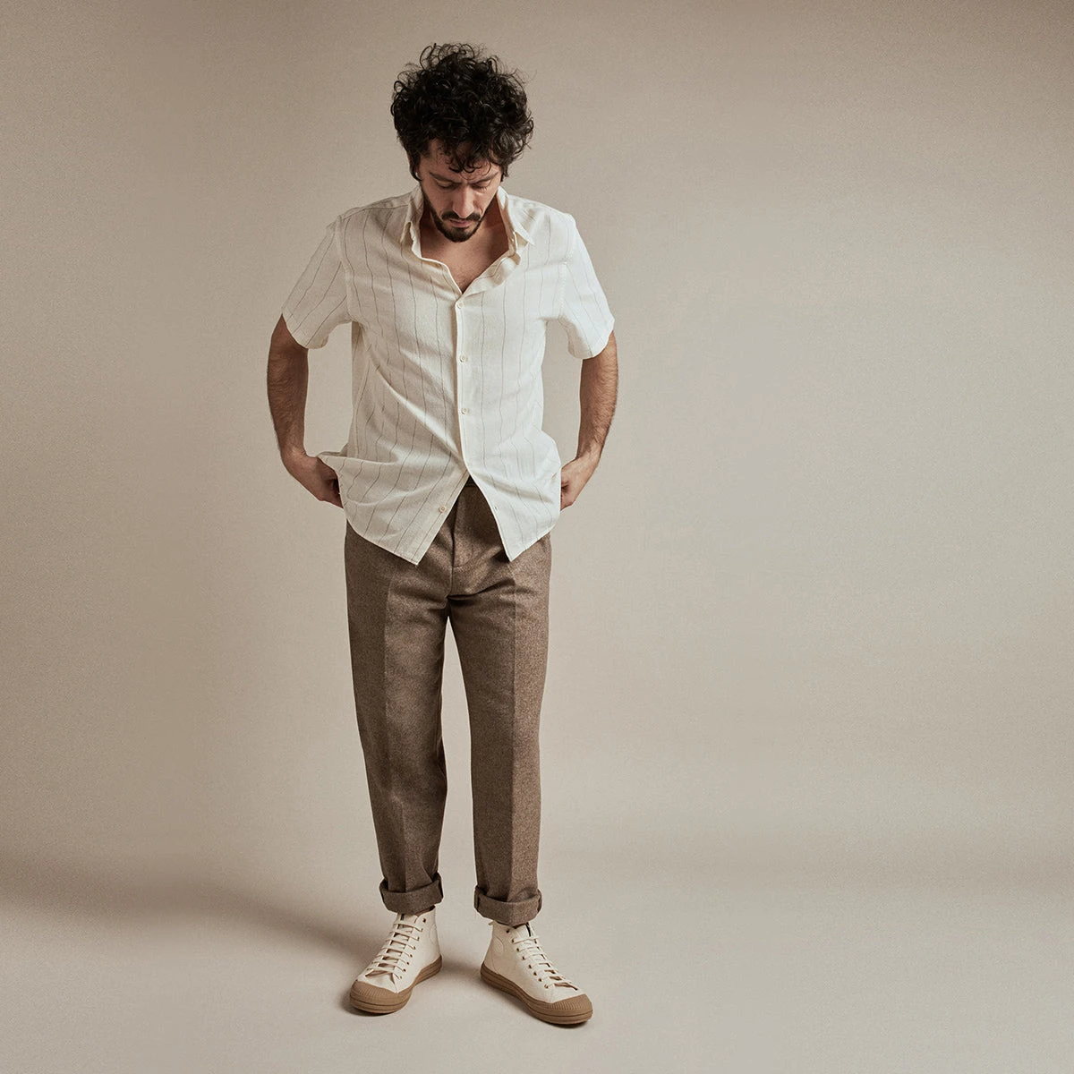 Pataugas ETCHE M/TWK H2H ECRU/GUM 2 Pataugas ETCHE M/TWK H2H ECRU/GUM – Image 2