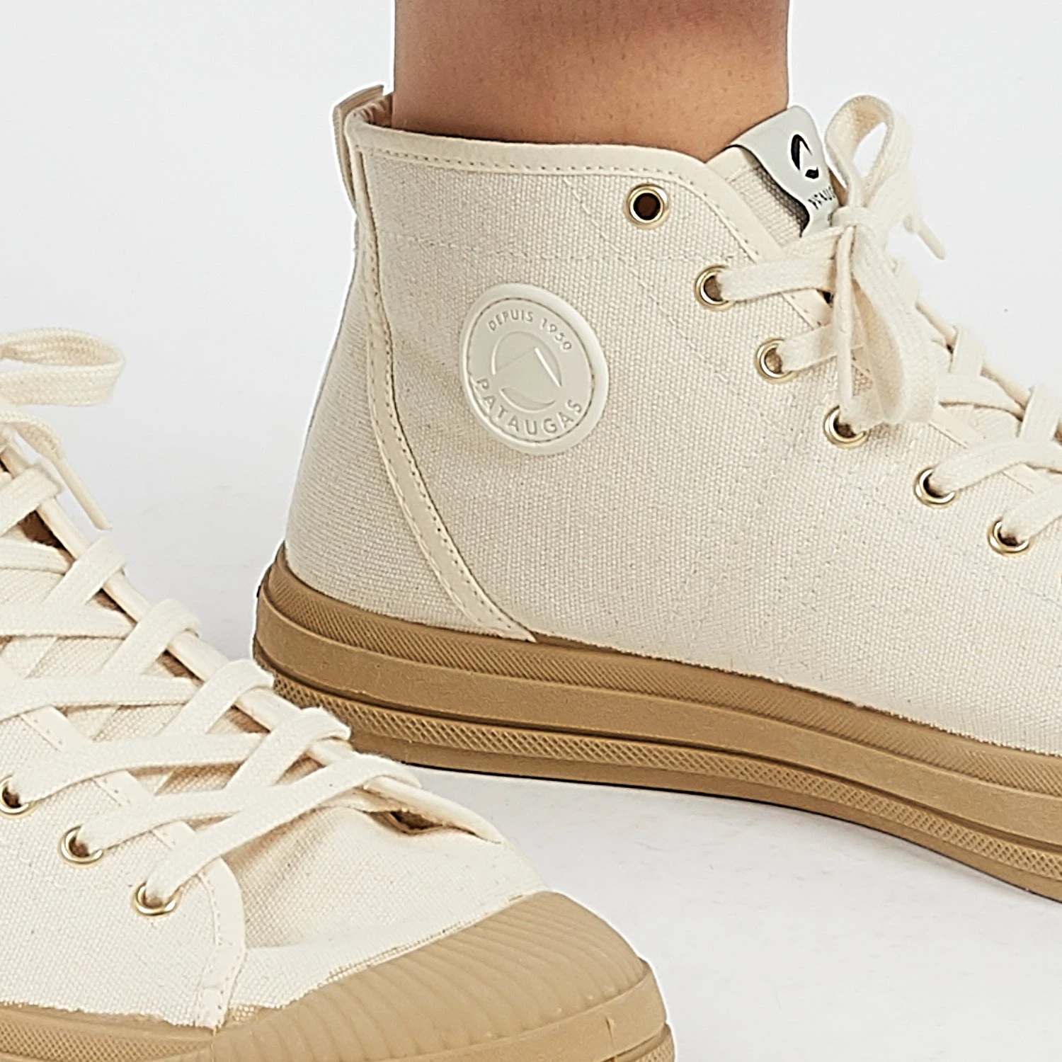 Pataugas ETCHE M/TWK H2H ECRU/GUM 11 Pataugas ETCHE M/TWK H2H ECRU/GUM – Image 11